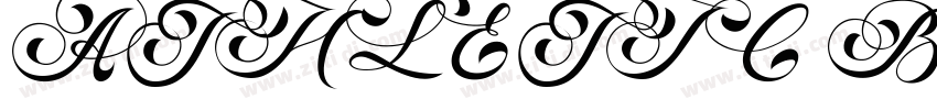 ATHLETIC BLOCK字体转换